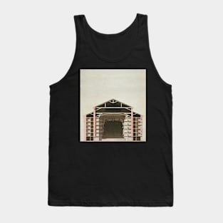 Section drawing of La Fenice Opera House Colour Tank Top